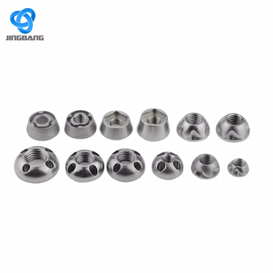 CNC Machining Titanium Aluminum Stainless Steel Wheel Lug Nut