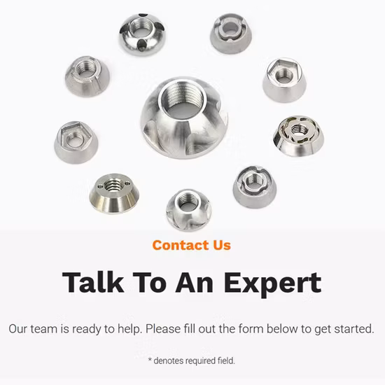 CNC Machining Titanium Aluminum Stainless Steel Wheel Lug Nut
