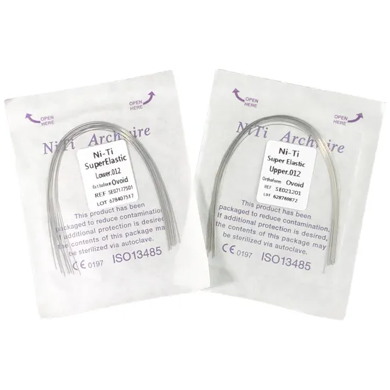 Dental Equipment Wire Square Cover Orthodontic Titanium Wire